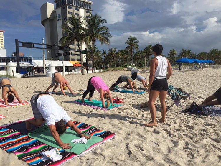 Fort Lauderdale Beach Yoga